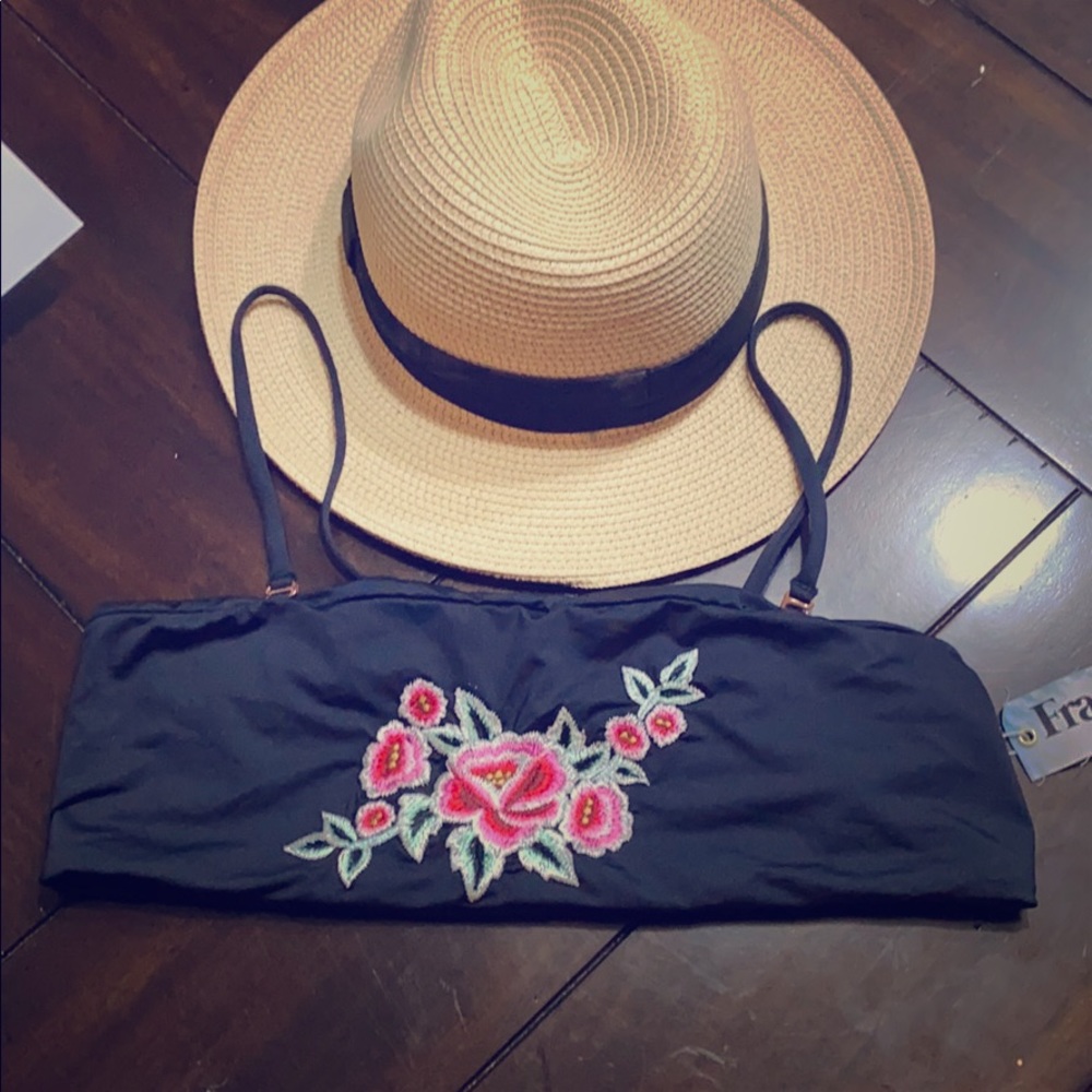 Frankies Bikinis Black  top